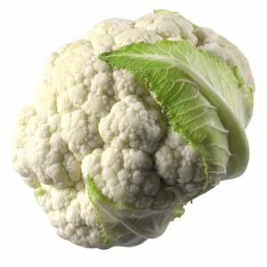 Organic White Cauliflower